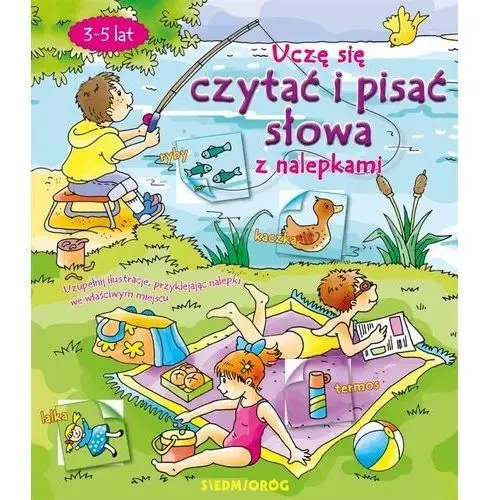 Siedmioróg Uczę się czytać i pisać słowa z nalepkami