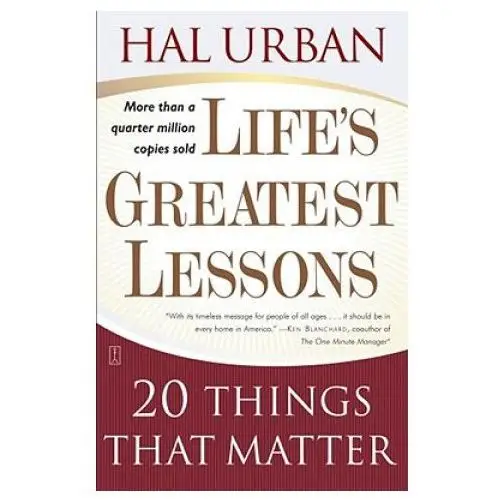 Simon & schuster Life's greatest lessons