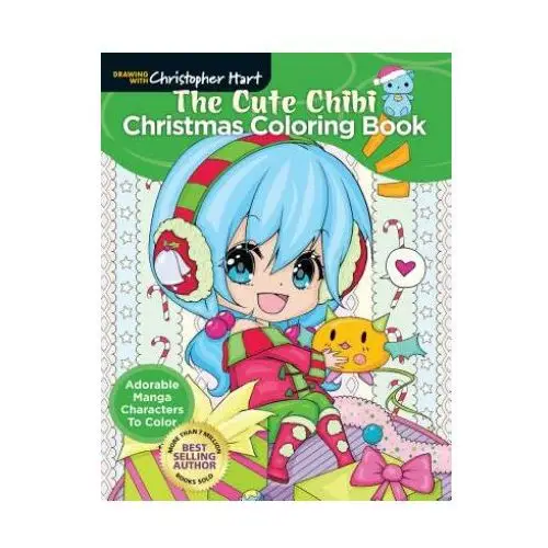 Sixth & spring books Cute chibi christmas coloring book