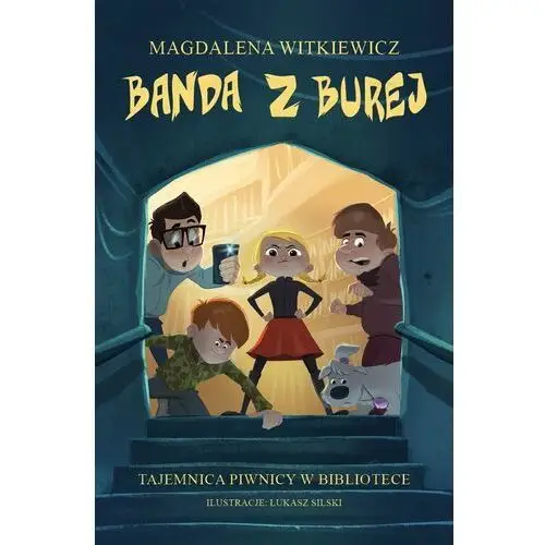 Banda z burej. tajemnica piwnicy w bibliotece Skarpa warszawska