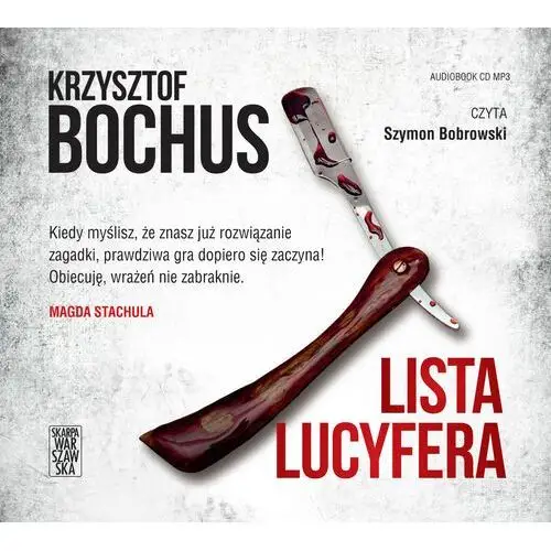 Skarpa warszawska Lista lucyfera - audiobook - bochus krzysztof - książka