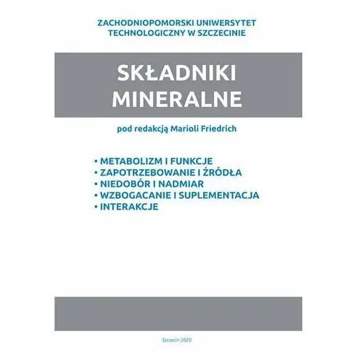 Składniki mineralne