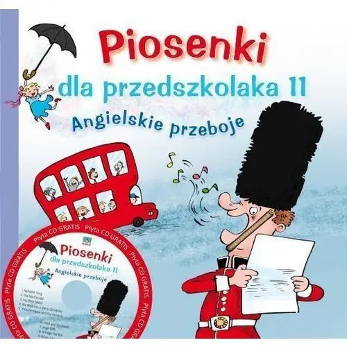 Skrzat Angielskie przeboje piosenki dla przedszkolaka 11 + cd - agnieszka kłos-milewska