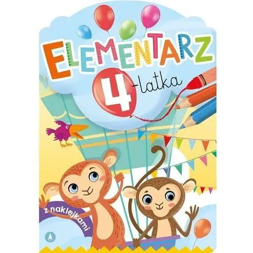 Skrzat Elementarz 4-latka z naklejkami