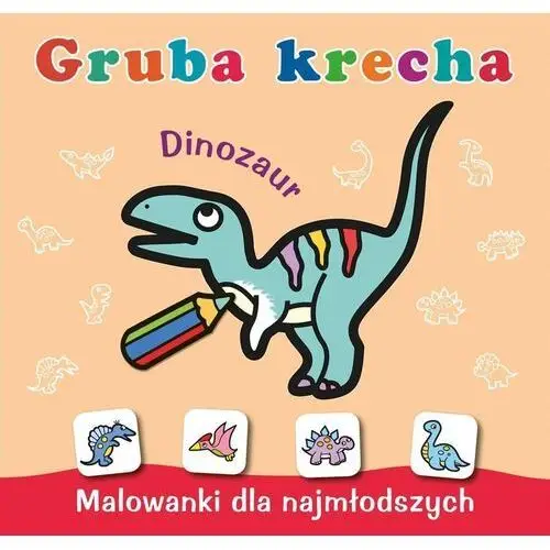 Gruba krecha. dinozaur