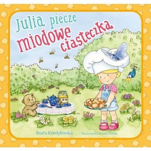 Skrzat Julia piecze miodowe ciasteczka