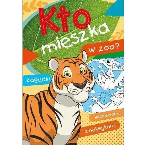 Książeczka edu. a4 kto mieszka w zoo skrzat 158003, 158003