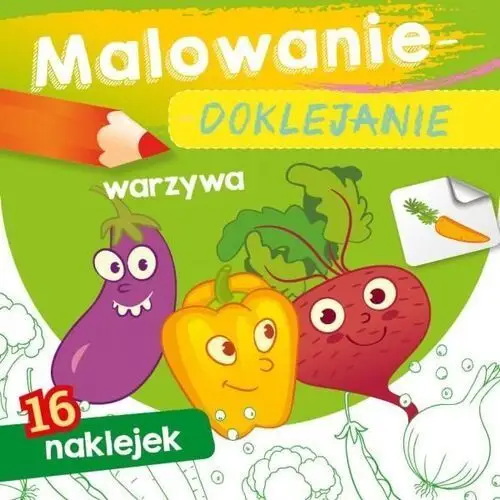 Skrzat Malowanie-doklejanie. warzywa