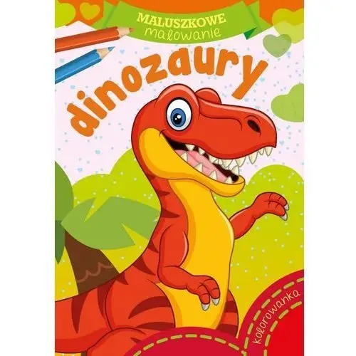 Skrzat Maluszkowe malowanie. dinozaury