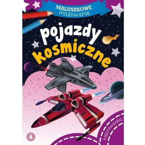 Maluszkowe malowanie. pojazdy kosmiczne