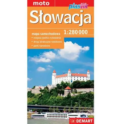 Słowacja. Mapa samochodowa 1:280 000