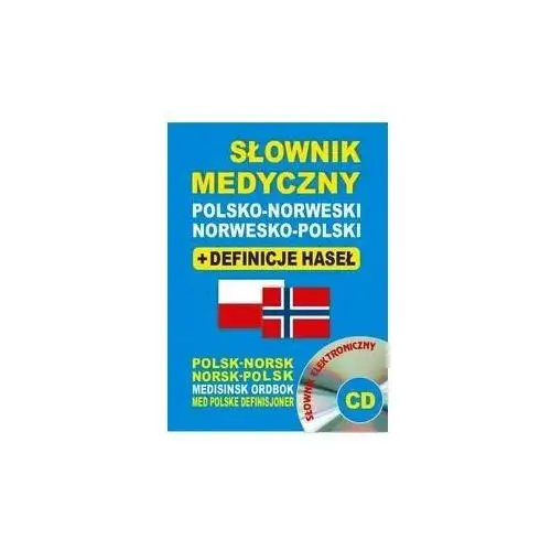 Słownik medyczny polsko-norweski, norwesko-polski + CD