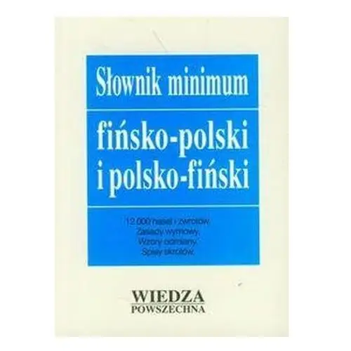 Słownik minimum polsko-fiński, fińsko-polski