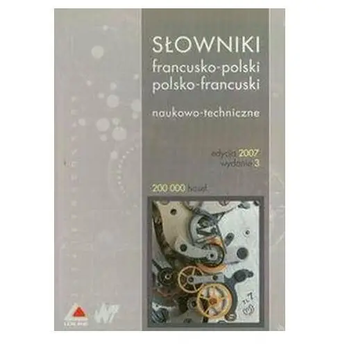Słownik naukowo-techniczny francusko-polsko-francuski na płycie cd-rom Wydawnictwo naukowo techniczne