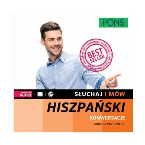 Słuchaj i mów. Hiszpański. Konwersacje. Kurs na poziomie A2 + CD