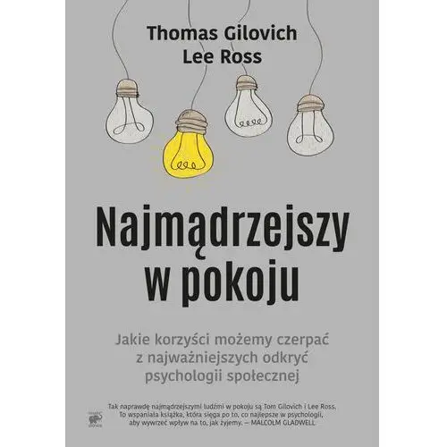 Najmądrzejszy w pokoju. jakie korzyści możemy czerpać z najważniejszych odkryć psychologii społecznej - thomas gilovich Smak słowa