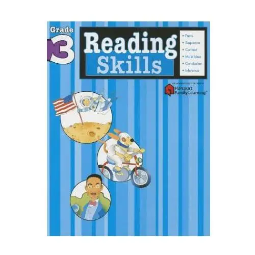 Reading Skills: Grade 3 (Flash Kids Harcourt Family Learning)