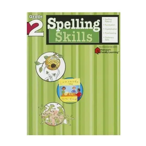 Spark notes Spelling skills: grade 2 (flash kids harcourt family learning)