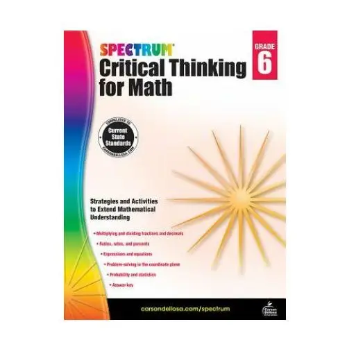 Spectrum Critical Thinking for Math, Grade 6