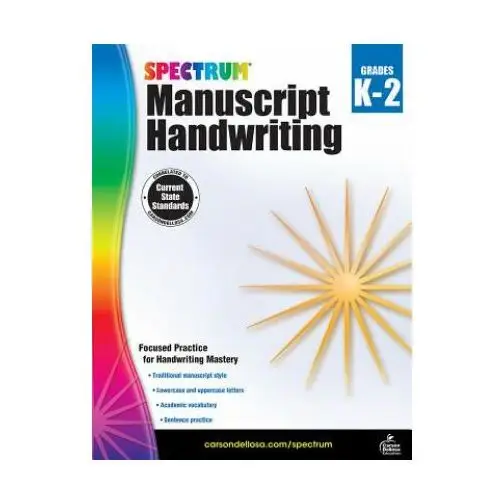 Spectrum manuscript handwriting grades k-2