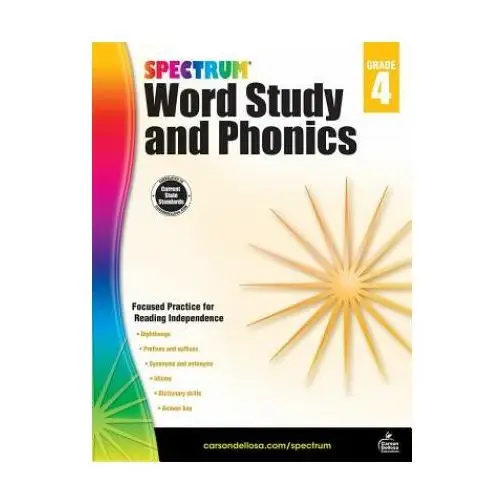 Word study and phonics, grade 4 Spectrum