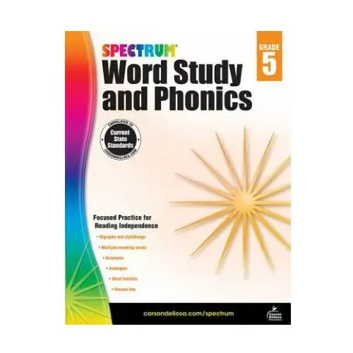 Word study and phonics, grade 5 Spectrum