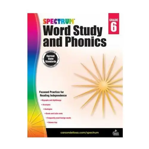 Word study and phonics, grade 6 Spectrum