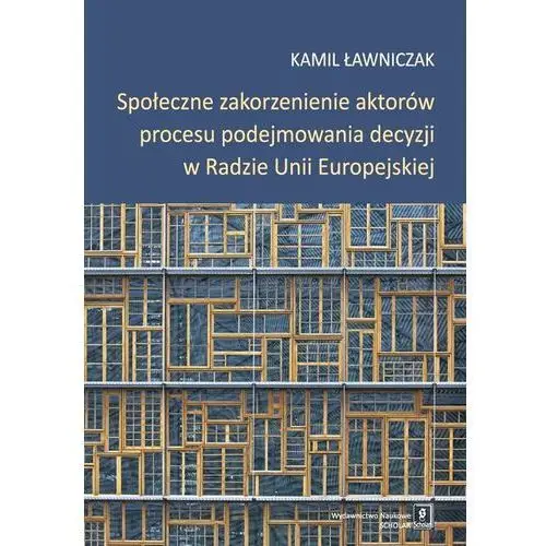 Społeczne zakorzenienie aktorów procesu podejmowan - Jeśli zamówisz do 14:00, wyślemy tego samego dnia