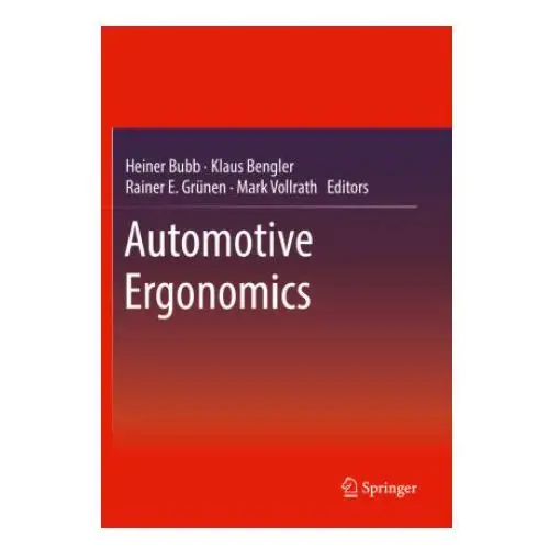 Springer, berlin Automotive ergonomics