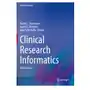 Springer, berlin Clinical research informatics Sklep on-line