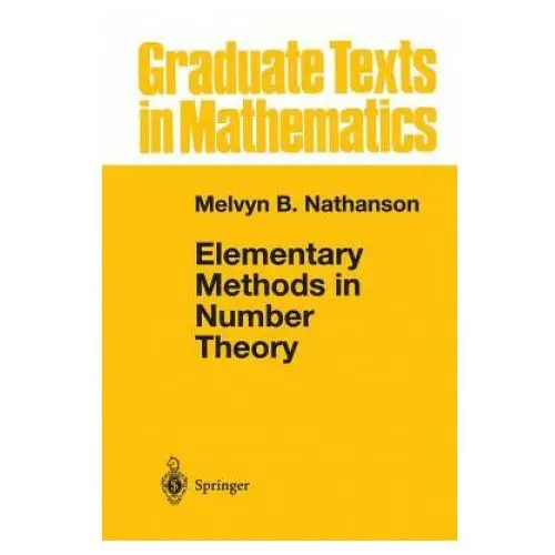 Elementary Methods in Number Theory, 1