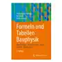 Springer, berlin Formeln und tabellen bauphysik Sklep on-line