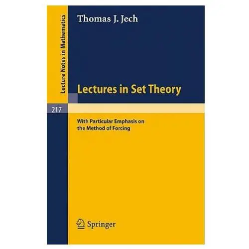 Springer, berlin Lectures in set theory