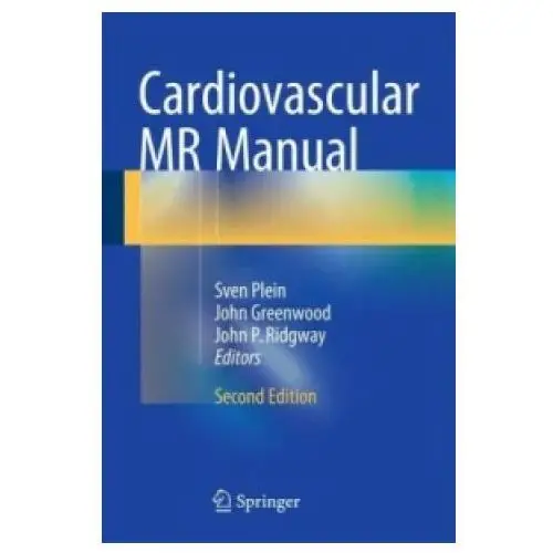 Springer international publishing ag Cardiovascular mr manual