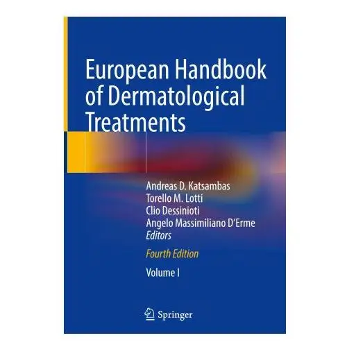 Springer international publishing European handbook of dermatological treatments