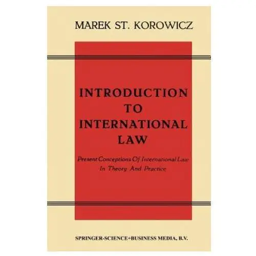 Springer Introduction to international law
