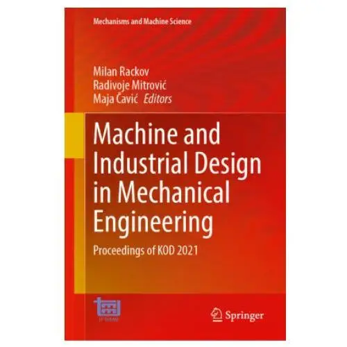 Springer nature switzerland ag Machine and industrial design in mechanical engineering