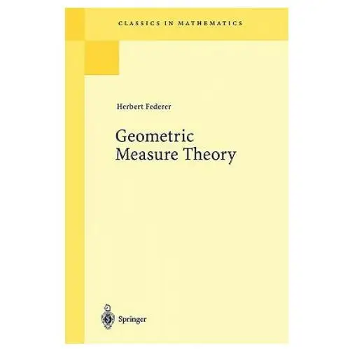 Springer-verlag berlin and heidelberg gmbh & co. kg Geometric measure theory