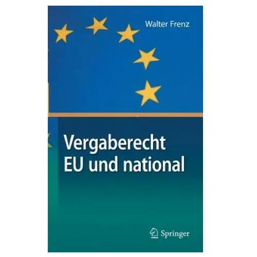 Springer-verlag berlin and heidelberg gmbh & co. kg Vergaberecht eu und national