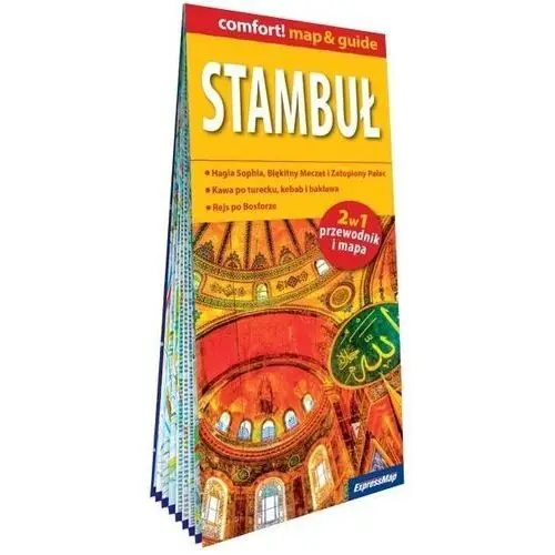 Stambuł laminowany map&guide 2w1 przewodnik i mapa