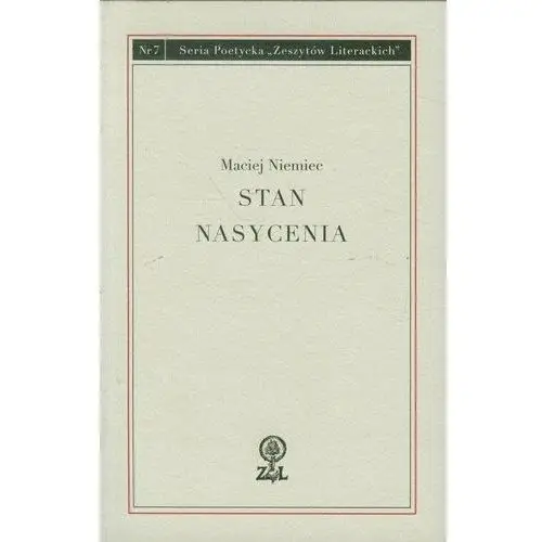 Stan nasycenia Fundacja zeszyty literackie