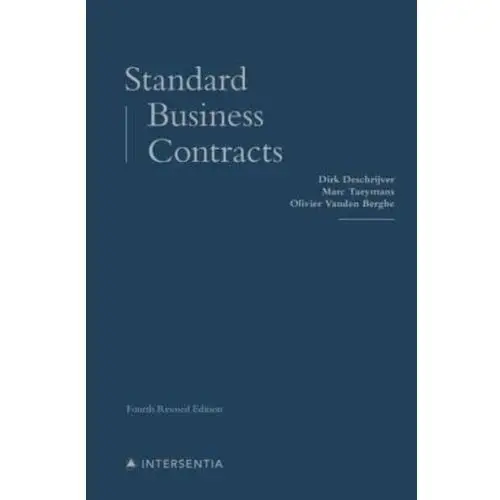 Standard Business Contracts Deschrijver, Dirk; Taeymans, Marc; Vanden Berghe, Olivier