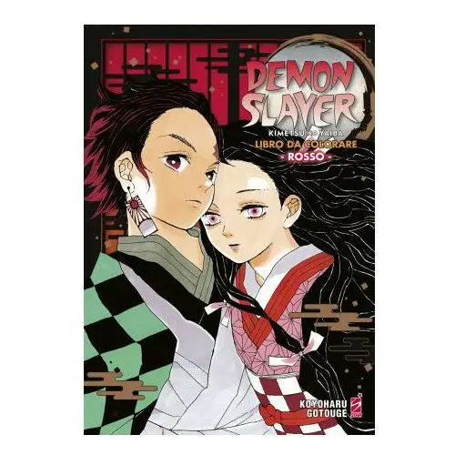 Demon slayer. kimetsu no yaiba. libro da colorare. ediz. rossa Star comics