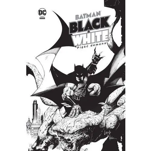 Batman noir black & white. pięść demona