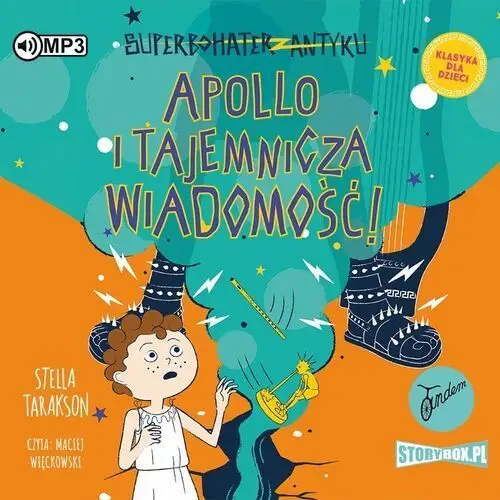 Apollo i tajemnicza wiadomość! superbohater z antyku. tom 5 Storybox