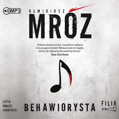 Behawiorysta audiobook - Remigiusz Mróz - książka