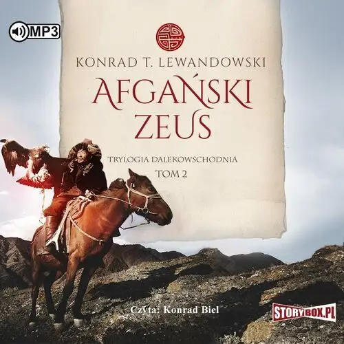 Cd mp3 afgański zeus. trylogia dalekowschodnia. tom 2 - konrad t. lewandowski