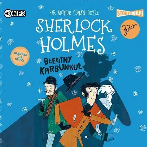 Cd mp3 błękitny karbunkuł. sherlock holmes. tom 3 - arthur conan doyle Storybox