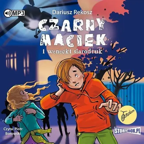 Cd mp3 czarny maciek i wenecki starodruk. tom 1 - dariusz rekosz Storybox