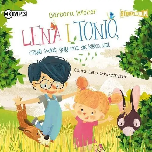 Cd mp3 lena i tonio, czyli świat, gdy ma się kilka lat Storybox